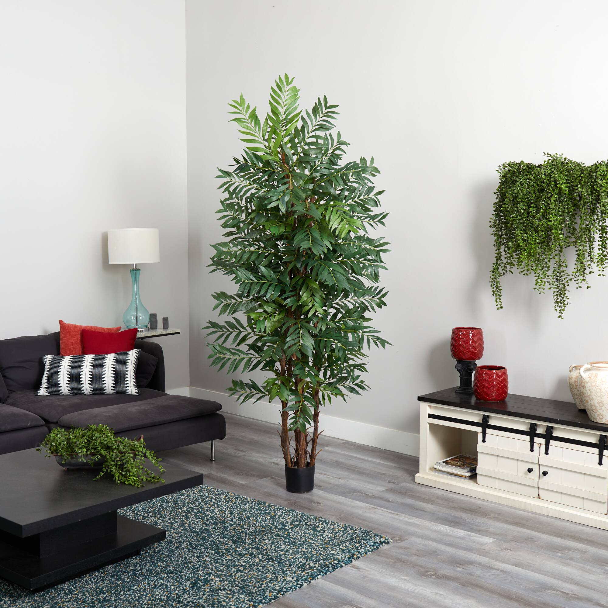 7ft. Potted Bamboo Palm Tree
